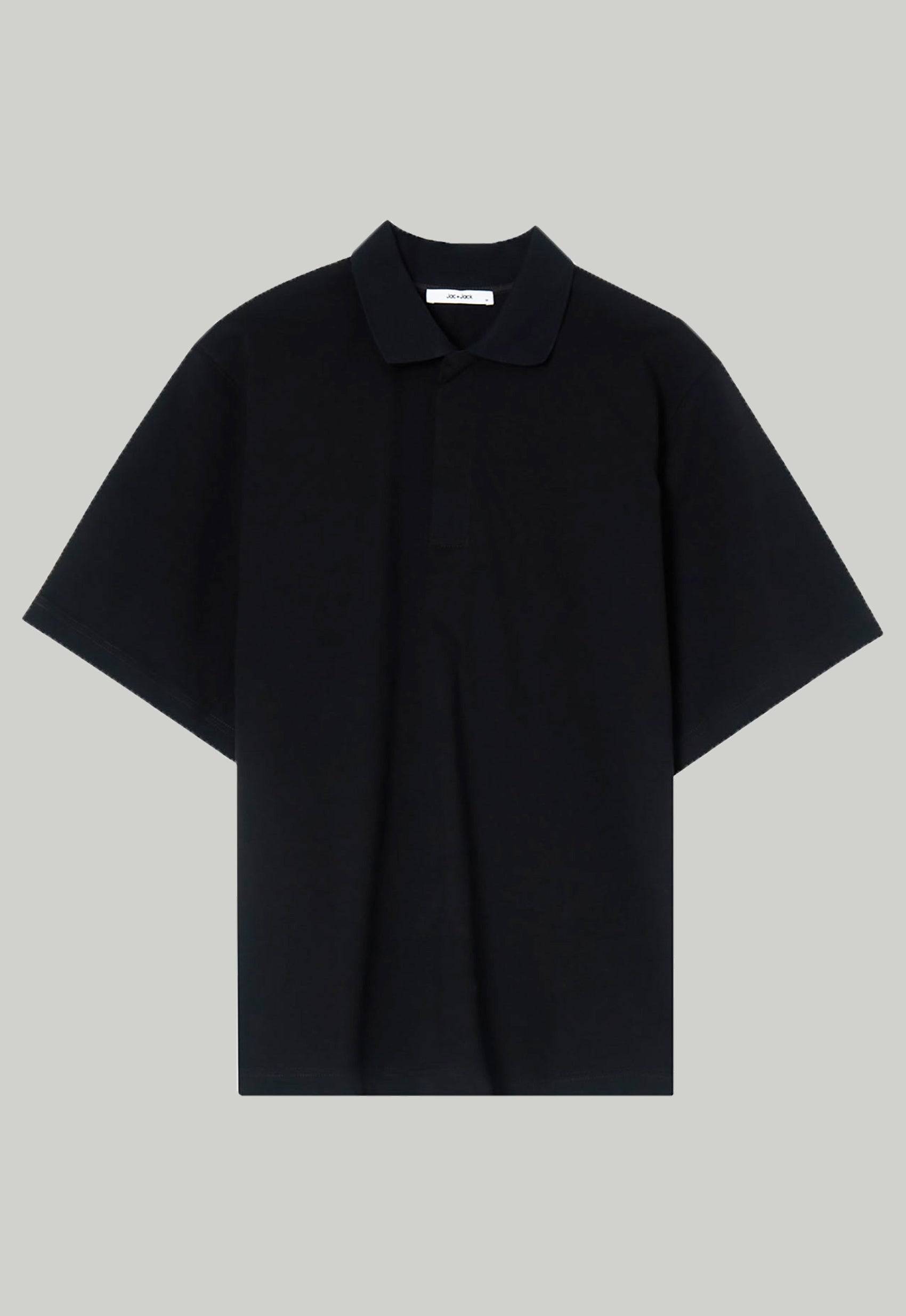 Jac+Jack TAI COTTON RUGBY in Black